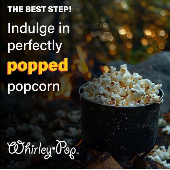 Traditional shake and pop outdoor popcorn popper - Picture 7 of 8